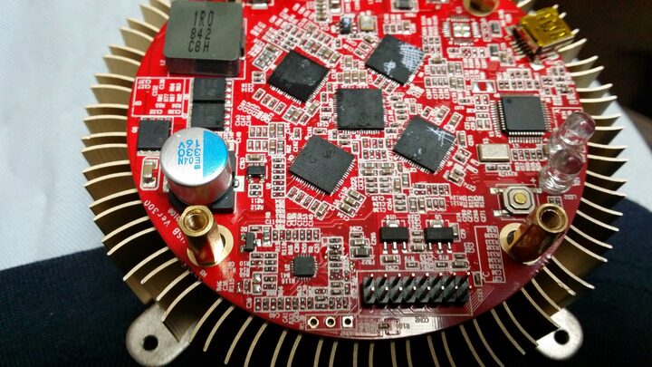 Early bitcoin mining rig